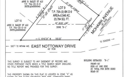 Photo #1 of .55acs Nottoway Drive, Courtland, Virginia 0.6 acres
