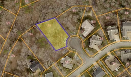 Lot backing to greenspace