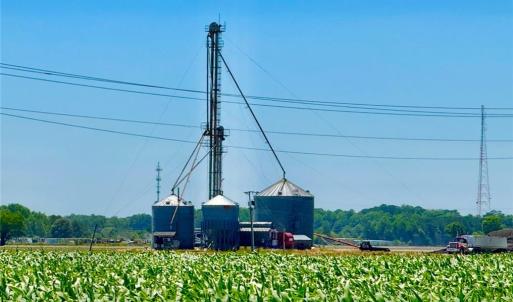 Surrounded by working farms-