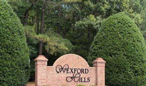 Entrance to beautiful Wexford Hills.