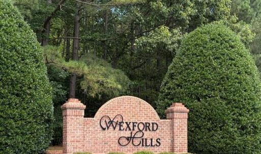 Entrance to beautiful Wexford Hills.