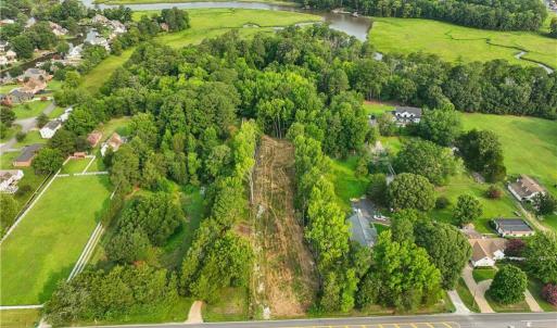 flat & partially cleared for building