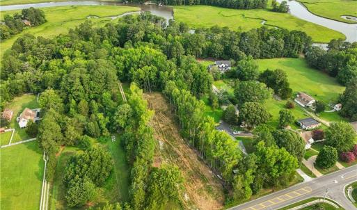 Navigable waterfront access from Powhatan Creek