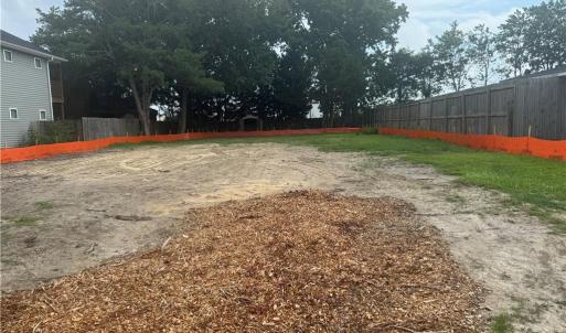 cleared lot