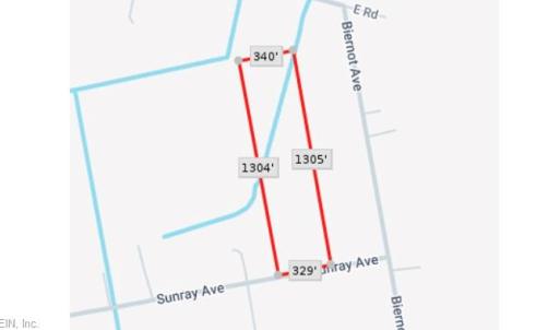 Photo #3 of 4332 Sunray Avenue, Chesapeake, Virginia 10.0 acres