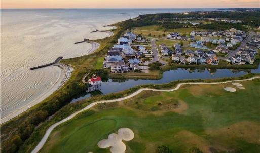 Private sandy beach