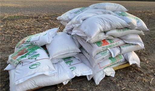 Pasture grass was seeded.