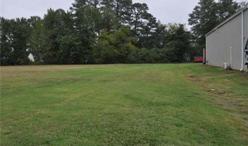 Along property line