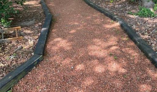 Path to Communal Pier a few parcels from property