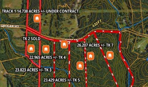 Photo #1 of Grogan, Stoneville, NC 23.8 acres
