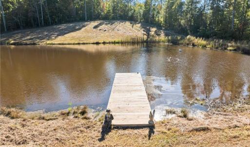Built-in pier/deck