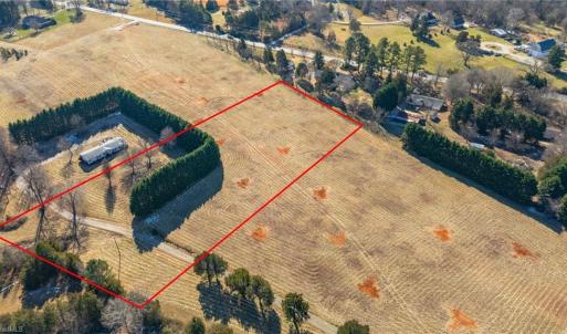 Proposed Lot #3, existing home being removed