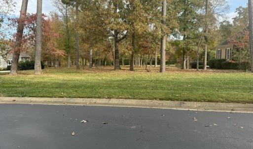 Front View of Lot