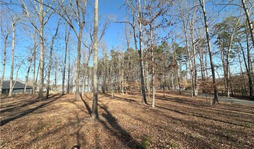 Level gently sloping lot with amazing long range views!