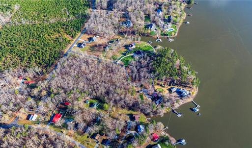 Left lot line begins just to the right of the boathouse (not included) and runs approx. 200 ft waterfront!