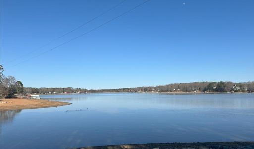 Breathtaking long range views! Small powerline barely visible in photo. Temp lake draw down.