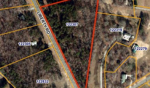 5.39 acres on corner of Liberty Rd and Cade Rd