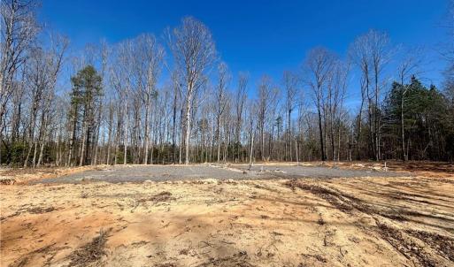 Cleared Home site with plumbing ran