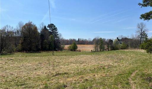 Vast flat open area on front of property
