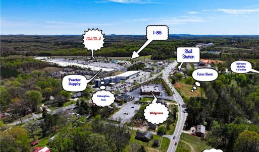 Business located near property