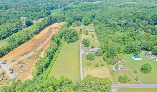 Dirt Clearing on far left in photo is the Duke Energy Holding Lot Clearing.