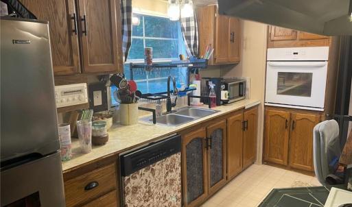 1998 Single wide mobile home is owned by the tenant and is available for purchase as is, where is $15,000