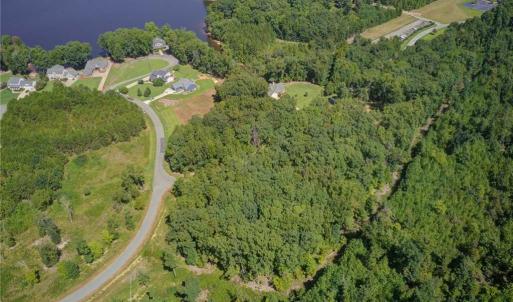 Harborgate Dr aerial view of lot