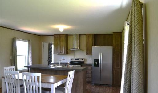 Breakfast nook and kitchen