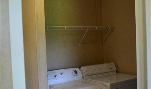 Laundry area