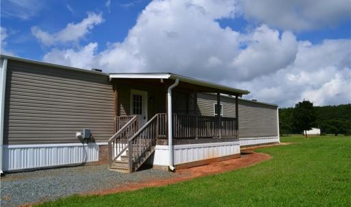 Covered back porch