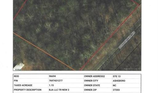 Photo #1 of 02 Osborn Mill, Seagrove, NC 1.2 acres