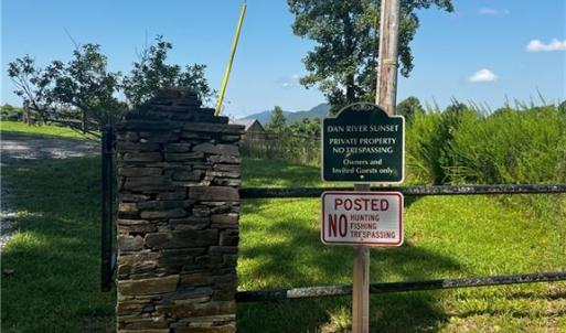 Dan River Sunset Entrance