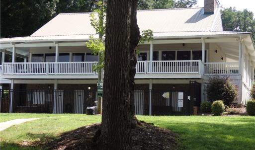 back of clubhouse