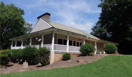 front of clubhouse