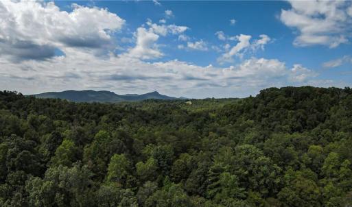 Location north of Hanging Rock State Park