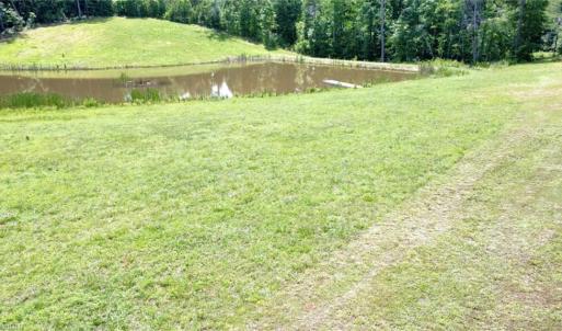 Layout of property with stocked pond