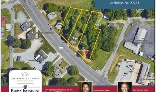 Photo #1 of 10812, 10822, 10828 Main, Archdale, NC 0.8 acres