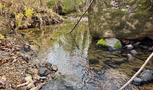tranquil creek crossing the property