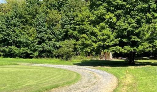 Nature Ln - Gravel Road - Leading to Property