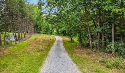 Drive from Tuttle Road leading into the property!