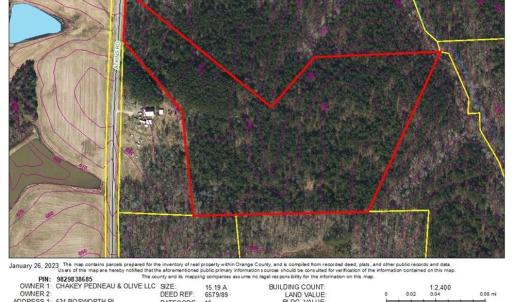 Photo #11 of 7275 Atkins, Mebane, NC 15.2 acres