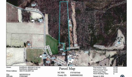 Photo #2 of Red Fern, Mocksville, NC 10.5 acres