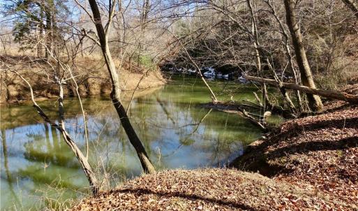 Haw River and rear property line