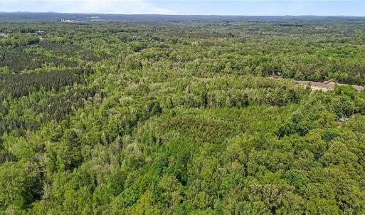 Aerial view of all 3 lots. Lot lines and dimensions are approximate.