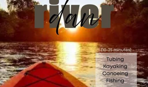 Whether you choose to float in an innertube or master the river in a kayak, you won't be able to get enough of the local rivers in the area.