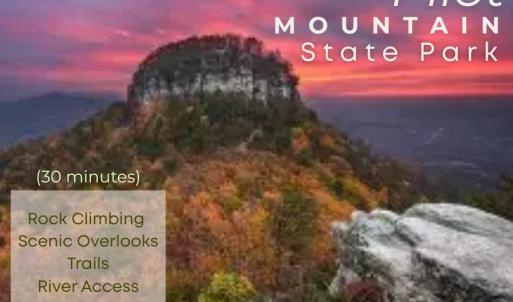 Pilot Mountain is one of the area's largest and most sought-after  spots