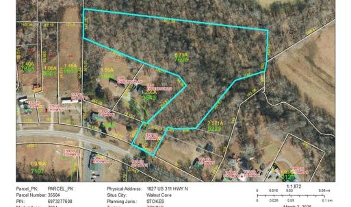 Photo #2 of 1827 US HIGHWAY 311, Walnut Cove, NC 6.8 acres