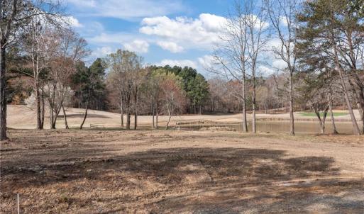 Full view of lot 54 along with the very edge of teh cul-de-sac.