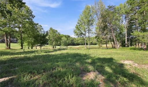 Full view of lot 54 along with the very edge of the cul-de-sac.