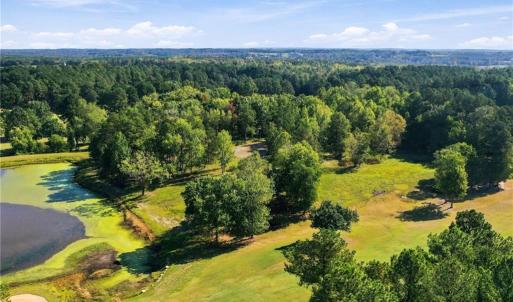 Another aerial view of Lot 54 at Caswell Pines.
